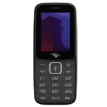 Itel it5029 (2.4 inch Display, 1200mAh, Premium ID, Black) Feature Mobile Phone