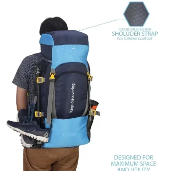 Rucksack bags 75 litres travel bag tourist bag for travel backpack for hiking trekking Bag for camping - Image 2