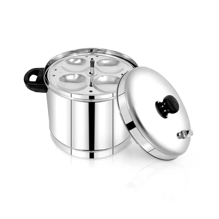 Pigeon - Stainless Steel 6 - Plates Idli Maker, Silver - Image 2