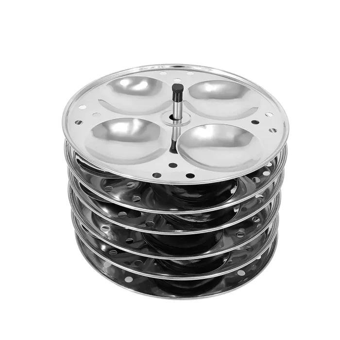 Pigeon - Stainless Steel 6 - Plates Idli Maker, Silver - Image 3