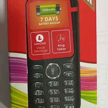 Itel it2163s (4.5cm, 1200mAh, BT Caller, Kingtalker, 12+1 Month Warranty on Device with 111 Days Replacement) 115x49.5x14.2mm (Black) Feature Mobile Phone - Image 4