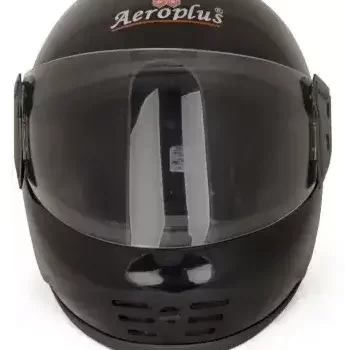 Turtle Aeroplus Smart Motorbike Helmet (Black) ISI Certified Full Face Helmet for Men with Inner Smoke Sun Shield Outer Clear Visor ( Large 600 MM) - Image 2