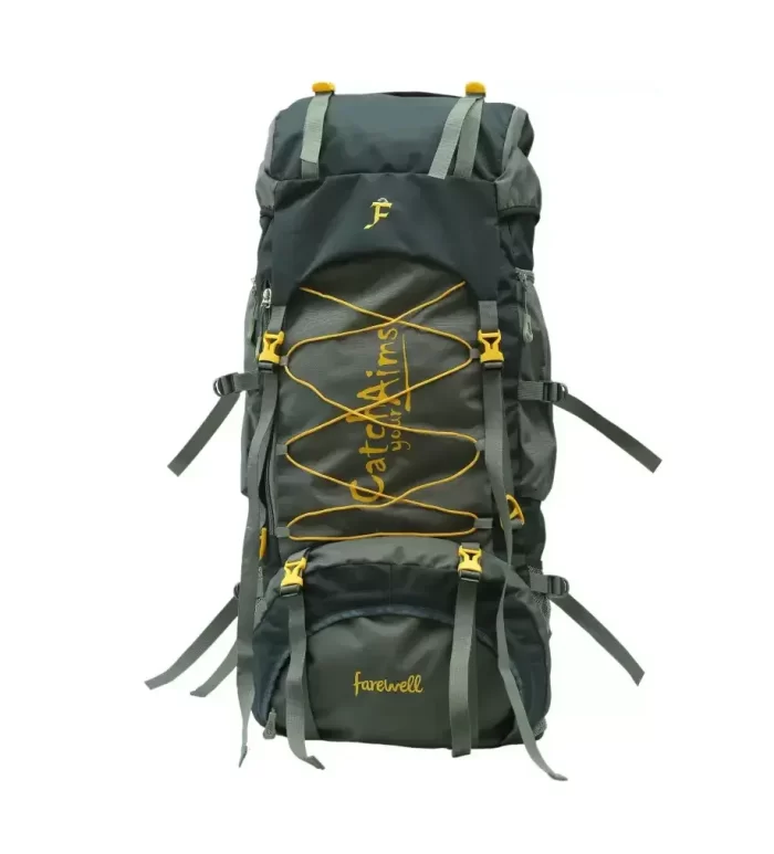 Farewell rucksack bags 80 litres travel bag tourist bag for travel backpack for hiking trekking Bag for camping -1 Year Warranty