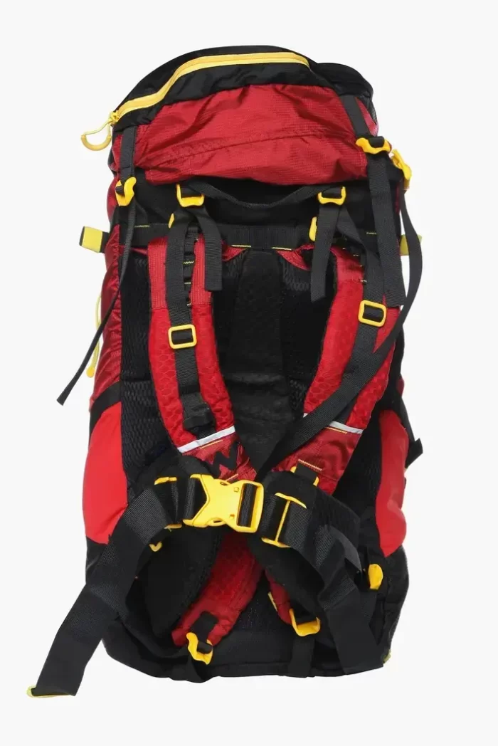 Farewell rucksack bags 80 litres travel bag tourist bag for travel backpack for hiking trekking Bag for camping Red -1 Year Warranty - Image 2