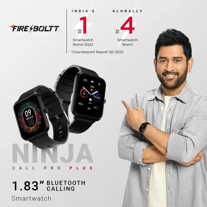 Fire-Boltt Ninja Call Pro Plus 1.83" Smart Watch with Bluetooth Calling - Image 7