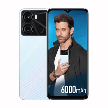 Itel P40 (6000mAh Battery with Fast Charging | 7GB RAM + 64GB ROM, Up to 4GB RAM with Memory Fusion | 13MP AI Dual Rear Camera) Smart Phone -Dreamy Blue