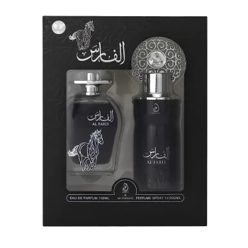 Arabiyat Al Faris EDP 100ml + Perfume spray 200ml, Gift set for Men & Women