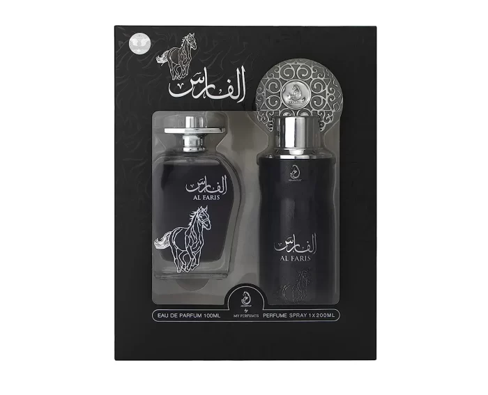 Arabiyat Al Faris EDP 100ml + Perfume spray 200ml, Gift set for Men & Women