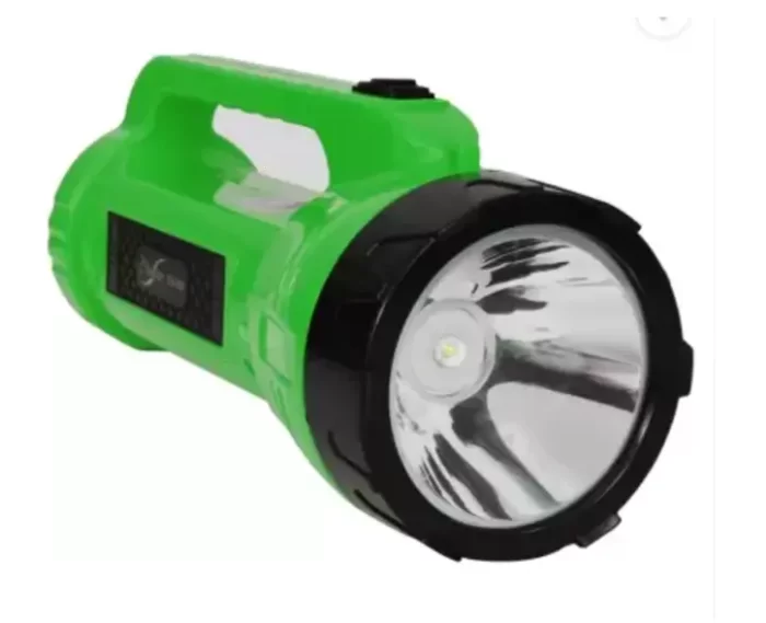 D BOS 15 WATT LSAER LED Rechargeable Torch-15W Long Range LED 12Hrs Standby (GREEN)