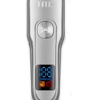 HTC AT 179 Professional rechargeable USB Cordless T Blade Hair Cutting Trimmer Clipper for Men - Image 2