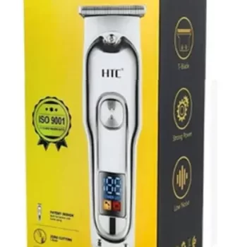 HTC AT 179 Professional rechargeable USB Cordless T Blade Hair Cutting Trimmer Clipper for Men - Image 3