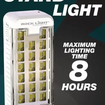 Rock Light Multi-Functional LED Lamp with Rechargeable Emergency Light with 8 Hr Lighting Time(with USB Charging - RL 3103) - Image 3