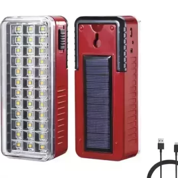 Rock Light Rechargeable Emergency LED Light with 8 Hr Lighting Time , 36 SMD LED's (with USB Charging - RL 53A) Blue (Red) - Image 4