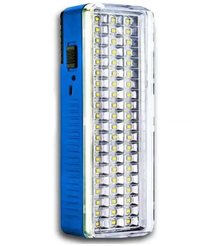 Rock Light Rechargeable Emergency LED Light with 8 Hr Lighting Time , 36 SMD LED's (with USB Charging - RL 53A) Blue
