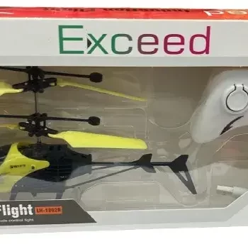 TOYICO! Trendy Exceed Induction Type 2-in-1 Flying Indoor & Outdoor Helicopter with Remote Control - Image 2
