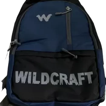 Overnighter Backpack, Travel Laptop Bag, Black Polyester Backpack for Men and Women, Spacious Shoulder Bag for  Office , School , Travelling and Camping