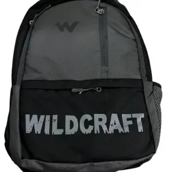 Overnighter Backpack, Travel Laptop Bag, Black Polyester Backpack for Men and Women, Spacious Shoulder Bag for  Office , School , Travelling and Camping