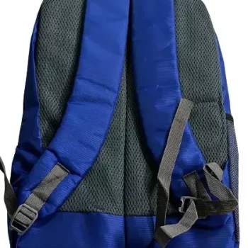 Overnighter Backpack, Travel Laptop Bag, Black Polyester Backpack for Men and Women, Spacious Shoulder Bag for  Office , School , Travelling and Camping - Image 2