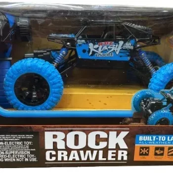Remote Controlled Rock Crawler RC Monster Truck  (Blue)