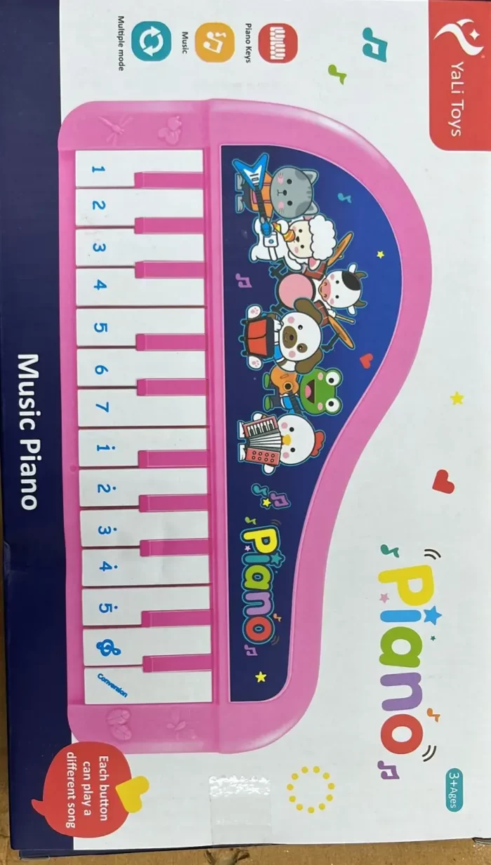 Mini Portable Multi-Function Electronic Keyboard Piano Attractive Musical Toys for Babies and Kids - Image 2