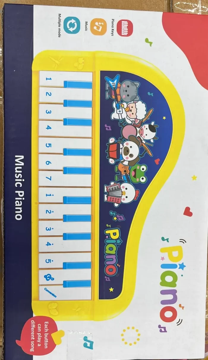 Mini Portable Multi-Function Electronic Keyboard Piano Attractive Musical Toys for Babies and Kids - Image 2