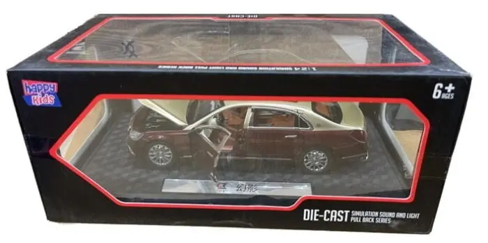 Metal cars Alloy Pull Back Car Metal Die-cast Pull Back with Openable Doors, Unbreakable Light & Music car toys (Mercedes Maybach S600) - Image 8