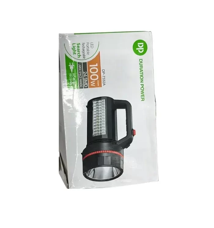 DP.LED LONG RANGE Rechargeable TORCH 100W LASER TABLE LAMP (24 SMD LED) Torch  (Multicolor, 18 cm, Rechargeable) - Image 2
