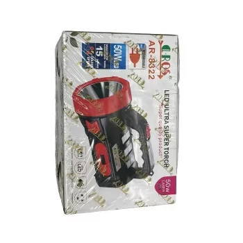 D BOS 50 WATT LED Rechargeable KISAN Torch-50W Long Range LED 15Hrs Standby - Image 2