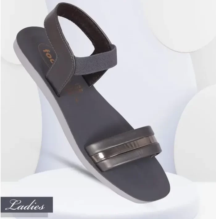Foot B Branded Stylish Chappal/Slippers for Women's - Ladies Fashion Sandal (Grey Color) without Heels