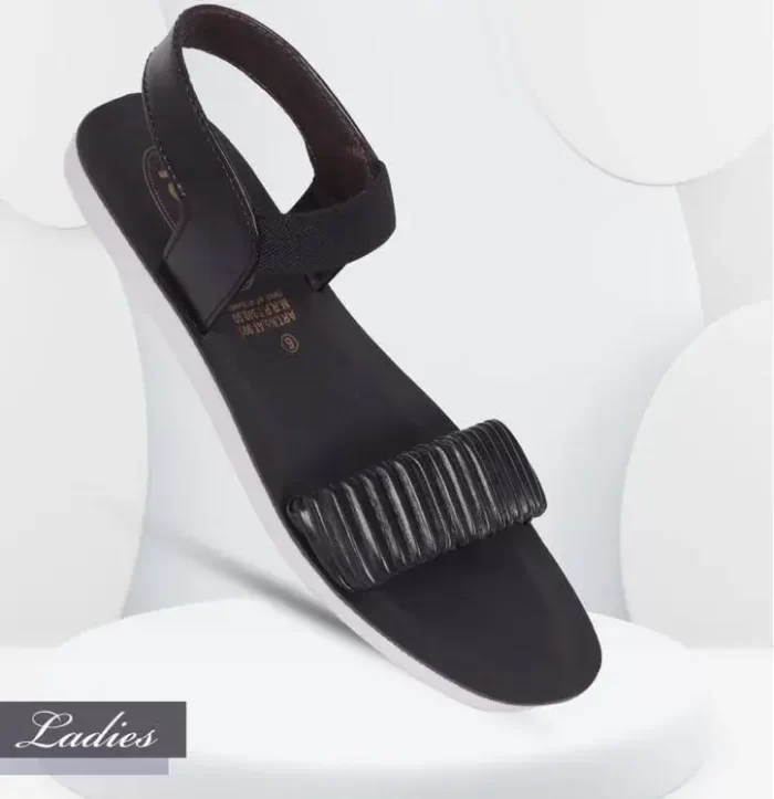 Foot B Branded Stylish Chappal/Slippers for Women's - Ladies Fashion Sandal (Black Color) without Heels