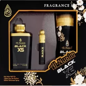 Al-Nuaim Black Xs 6ml Attar Roll &100 Ml Eau De Perfum,200 Ml Perfum Combo Pack Of-3 Perfume Body Spray - For Men & Women  (306 ml, Pack of 3) - Image 4