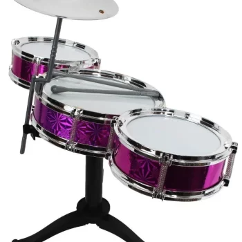 Chaurasia Sellers Multicolor Jazz Drum Set for Kids Drummer for Boy & Girl Musical Toy 31 cm