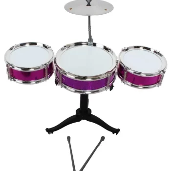Chaurasia Sellers Multicolor Jazz Drum Set for Kids Drummer for Boy & Girl Musical Toy 31 cm - Image 2