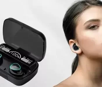 M10 Earbuds Plus Bluetooth Gaming HeadsetBlack(pack of 1) Bluetooth Headset  (Black, True Wireless) - Image 6