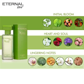 Eternal Love Perfume X-Louis For Women 100ml | Eau De Parfum - Image 2