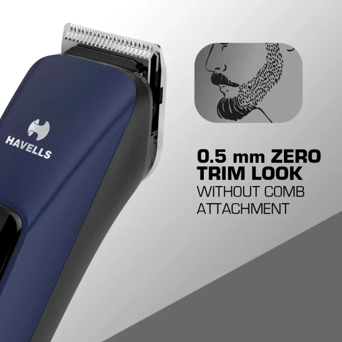 Havells BT5111C Cordless Beard Trimmer with Comb (Blue) - Image 5