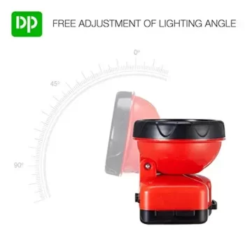 Confident DP-744C LED Headlamp Torch Light Rechargeable Flash Light Emergency Light Multicolor - Image 3