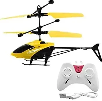 TOYICO! Trendy Exceed Induction Type 2-in-1 Flying Indoor & Outdoor Helicopter with Remote Control