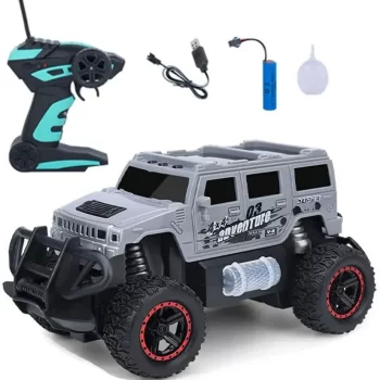 RC Off-Road Speed Jeep Truck Hummer Car with Water Mist Smoke Effect Remote Control Monster Truck Rock Crawler Car