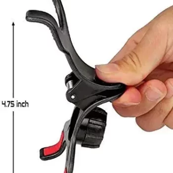Metal Lazy Flexible Mobile Stand Holder - Cell Phone Gooseneck Mount Metal Built Perfect for Video Table Online Class Home Bed Flexible Charging Hand Bike Movie Office Gift Kitchen Desktop Heavy Duty Foldable Bracket Clip Multi Angle Clamp For All Smartphones iPhone Android Samsung OnePlus Xiaomi Metal Lazy Cell Phone Holder, Mobile Phone Stand, Lazy Bracket,Flexible Long Arms Clip Mount for, etc.in Office Bedroom Desktop upto 6.5" inch Mobiles - Image 7