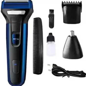 Geemy Shaving Machine 3 in 1 Rechargeable Set Model GM-6146 ( 3-in-1 Multi-Purpose Razor / Grooming Trimmer)