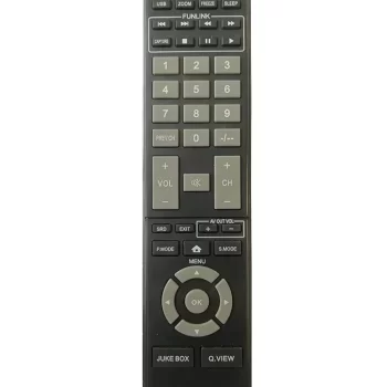 LCD LED Smart TV Remote Control Compatible for Crown (Please Match Your Old Remote with Given Image)