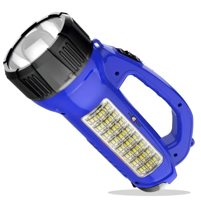 Rock Light Rechargeable Long Range Emergency Torch Search Light 50W + 20 SMD Side LED Lights