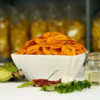 Banana Chips 1kg: Kerala Spicy Banana Chips – Traditional and Crunchy Delight