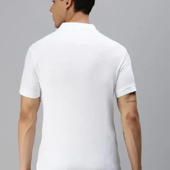 white collar t shirt