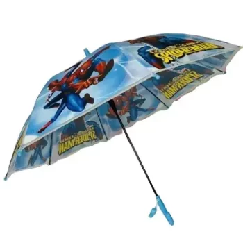 Flying Spiderman , Superhero Umbrella for children, spider-man umbrella for kids, Cartoon Print Rain Umbrella, Kids Umbrella, Spider Umbrella for Boys - Image 2