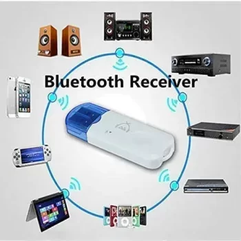 USB Wireless Music Audio Bluetooth Receiver,Dongle 4.0 USB Adapter Hands-Free Dongle Kit Compatible with Speaker,Home Theater,Car Music System,PC and All Mobiles etc.- White - Image 6