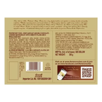 Ferrero Rocher Premium Chocolates 24 Pieces, 300 g - Image 2