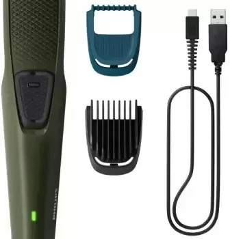 PHILIPS BT1230/18 Trimmer 30 min Runtime 4 Length Settings  (Green)
