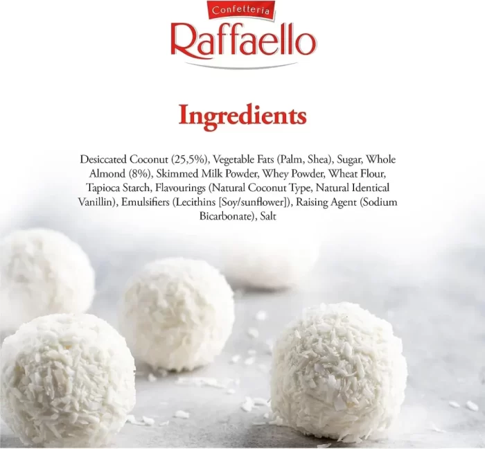 Ferrero Rafaello 16 Piece Chocolate Bar Set, 30g Per Bar ( 0.48 KG ) - Imported Chocolates - Image 5